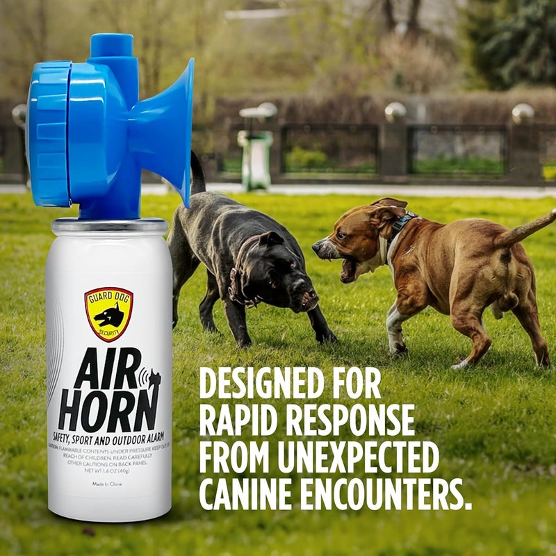 Guard Dog Security Dog Bark Deterrent Device, Air Horn for Dogs, Loud Blow Horn for Dog Training & Behavior Redirection, Barking Stopper, Jumping, Fighting, and Chasing, Humane Anti Barking Device for Dogs - Image 2